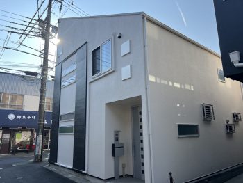 小金井市貫井北町〜185万円で一戸建ての屋根壁塗装した施行事例